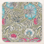 ウィリアム・モリス・コーンクル スクエアペーパーコースター (正面)