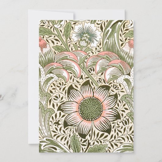 ウィリアム・モリス・コーンクル 招待状 (正面)