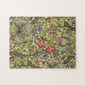 ウィリアム・モリス・ゴールデンリリー復元パターン ジグソーパズル (横)