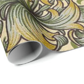 ウィリアム・モリス・ゴールデンリリー復元パターン ラッピングペーパー (ロールコーナー)