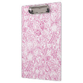 ウィリアム・モリス・ゴールデンリリー花の模様 クリップボード (左)