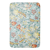 ウィリアム・モリス・ゴールデンリリー花の模様 バスマット (正面縦)