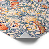 ウィリアム・モリス・ゴールデンリリー ポスター (角)