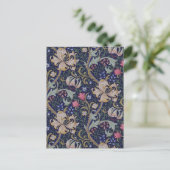 ウィリアム・モリス・ゴールデンリリー ポストカード (スタンド正面)