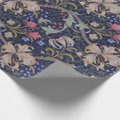 ウィリアム・モリス・ゴールデンリリー ラッピングペーパー (角)