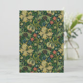 ウィリアム・モリス・ゴールデンリリー 招待状 (スタンド正面)