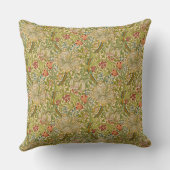 ウィリアム・モリス「ゴールデンリリー」 2 クッション (裏面)