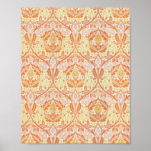 ウィリアム・モリス・ゴールデン絵画・バウ有名 ポスター (正面)