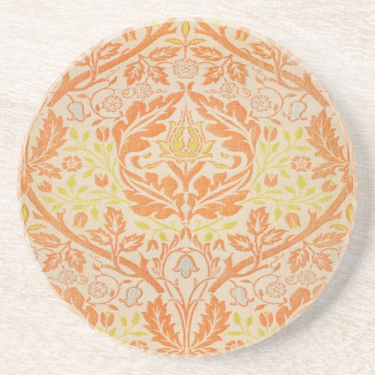 ウィリアム・モリス・ゴールデン・バウ・タペストリー・パターン コースター (正面)
