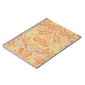 ウィリアム・モリス・ゴールデン・バウ・タペストリー・パターン ノートブック (左側)