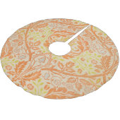 ウィリアム・モリス・ゴールデン・バウ・タペストリー・パターン ブラッシュドポリエステルツリースカート (アングル)