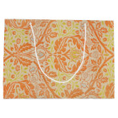 ウィリアム・モリス・ゴールデン・バウ・タペストリー・パターン ラージペーパーバッグ (裏面)