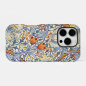 ウィリアム・モリス ゴールドリリー ビクトリアン壁紙 iPhoneケース (裏面横)