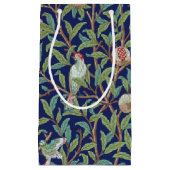 ウィリアム・モリス、ザクロと小鳥 スモールペーパーバッグ (正面)