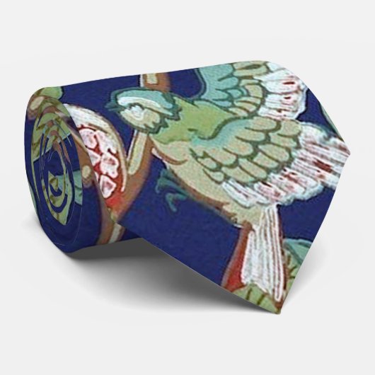ウィリアム・モリス、ザクロと小鳥 ネクタイ (ロール)
