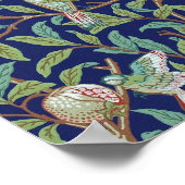 ウィリアム・モリス、ザクロと小鳥 ポスター (角)