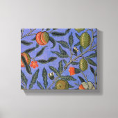 ウィリアム・モリス・ザクロカラフルナート壁紙 キャンバスプリント (正面)