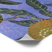 ウィリアム・モリス・ザクロ壁紙 ポスター (角)