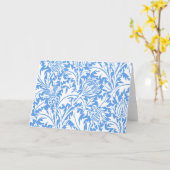 ウィリアム・モリス・シスル カード (黄色い花)