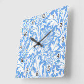 ウィリアム·モリス·シスル スクエア壁時計 (傾斜)