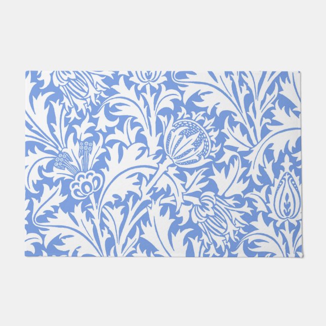 ウィリアム·モリス·シスル ドアマット (正面)