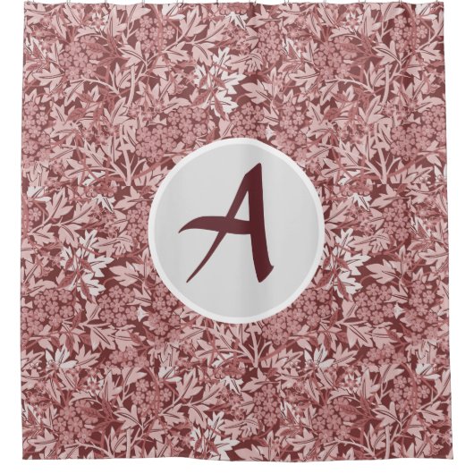 ウィリアム・モリス・シャワーカーテン葉ー シャワーカーテン (正面)