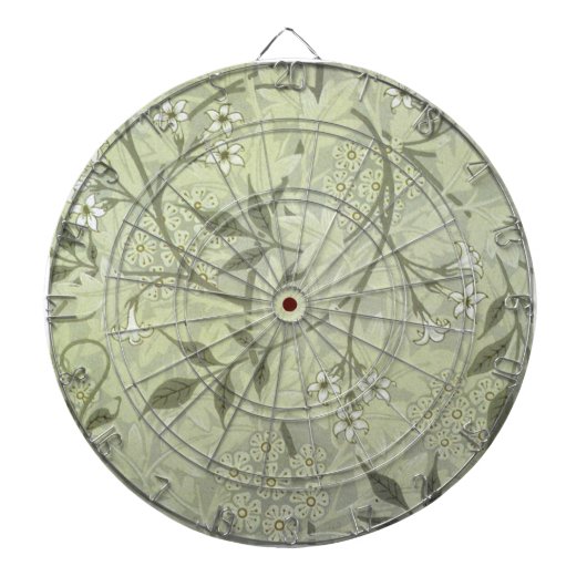 ウィリアム・モリス・ジャスミン植物学 ダーツボード (正面)