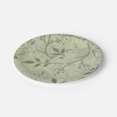 ウィリアム・モリス・ジャスミン植物学 ペーパープレート (アングル)