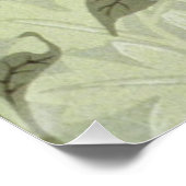 ウィリアム・モリス・ジャスミン植物学 ポスター (コーナー)