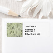 ウィリアム・モリス・ジャスミン植物学 ラベル (インサイチュ)