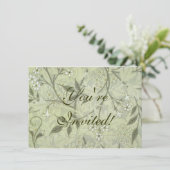 ウィリアム・モリス・ジャスミン植物学 招待状 (スタンド正面)