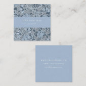 ウィリアム・モリス・ジャスミン模様名刺 スクエア名刺 (正面/裏面)