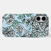 ウィリアム・モリス・ジャスミン離れとパターン Case-Mate iPhoneケース (裏面 (横))