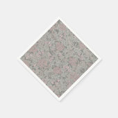 ウィリアム・モリス ジャスミン フラワーパターン スタンダードカクテルナプキン (角)