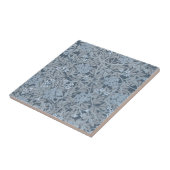 ウィリアム・モリス「ジャスミン」青瓦 タイル (側面)