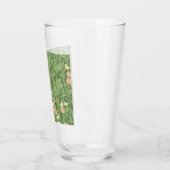 ウィリアム・モリス スイートピー柄 ビンテージ植物画 タンブラーグラス (左)