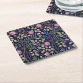 ウィリアム·モリス·スイート·ブリア スクエアペーパーコースター (アングル)