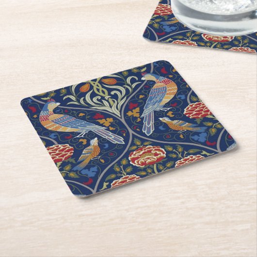 ウィリアム・モリス スクエアペーパーコースター (アングル)