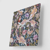 ウィリアム・モリス スクエア壁時計 (傾斜)