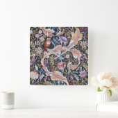 ウィリアム・モリス スクエア壁時計 (ホーム)