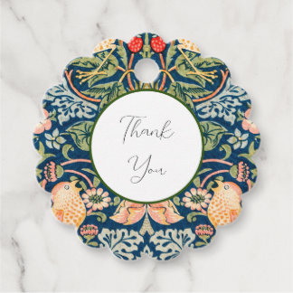 ウィリアム・モリス スターベリー・シーフ 御礼タグ フェイバータグ