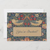 ウィリアム・モリス スターベリー・シーフ 鳥 インビテーション (正面)