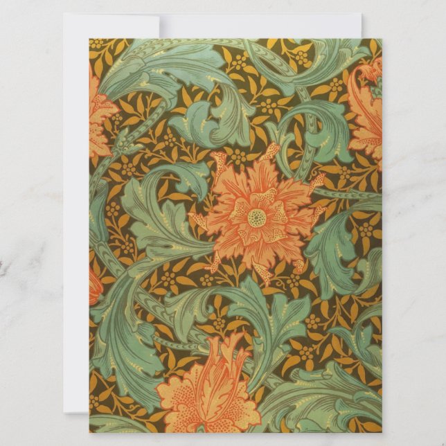 ウィリアム·モリス·ステ独身のム·パターンアールヌーボー (正面)