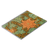 ウィリアム·モリス·ステ独身のム·パターンアールヌーボー ノートブック (左側)