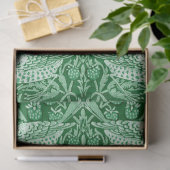 ウィリアム・モリス・ストロベリー泥棒グリーン 薄葉紙 (ギフト)