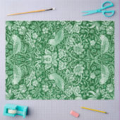 ウィリアム・モリス・ストロベリー泥棒グリーン 薄葉紙 (クラフト)