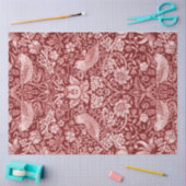 ウィリアム・モリス・ストロベリー泥棒マルーン 薄葉紙 (クラフト)