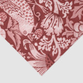 ウィリアム・モリス・ストロベリー泥棒マルーン 薄葉紙 (詳細)