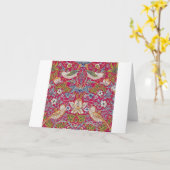 ウィリアム・モリス・ストロベリー泥棒 カード (黄色い花)