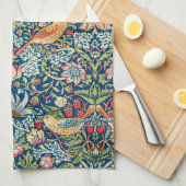 ウィリアム・モリス・ストロベリー泥棒 キッチンタオル (四つ折り)